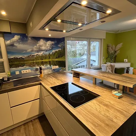 Sonnenblick Sunview #rain-shower 2p Bathtube Big Kitchen Apartment Menden